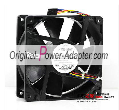 NEW NMB 12038 12V 2.5A 4715KL-04W-B86 4 line fan DELL server