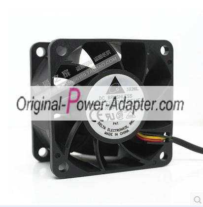 NEW DELTA 6cm FFB0612EHE 12V 1.2A 3wire cooling fan 2 u server