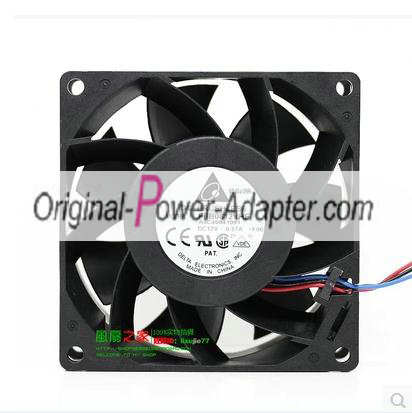 NEW DELTA FFB0812VHE 8038 12V 0.57A servicer cooling fan