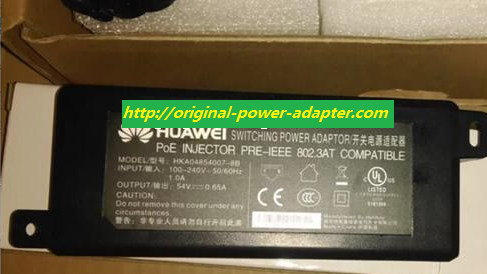 NEW HUAWEI 54v 0.65A for HKa04854007-8b POE Power Adapter