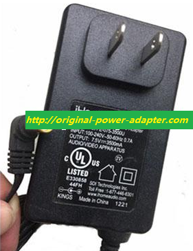 NEW Ihome Y27FE-075-3500 7.5V 3.5A 26.25W for IHOME7.5V3.5A26.25W-5.5x2.1mm-US Laptop AC Adapter