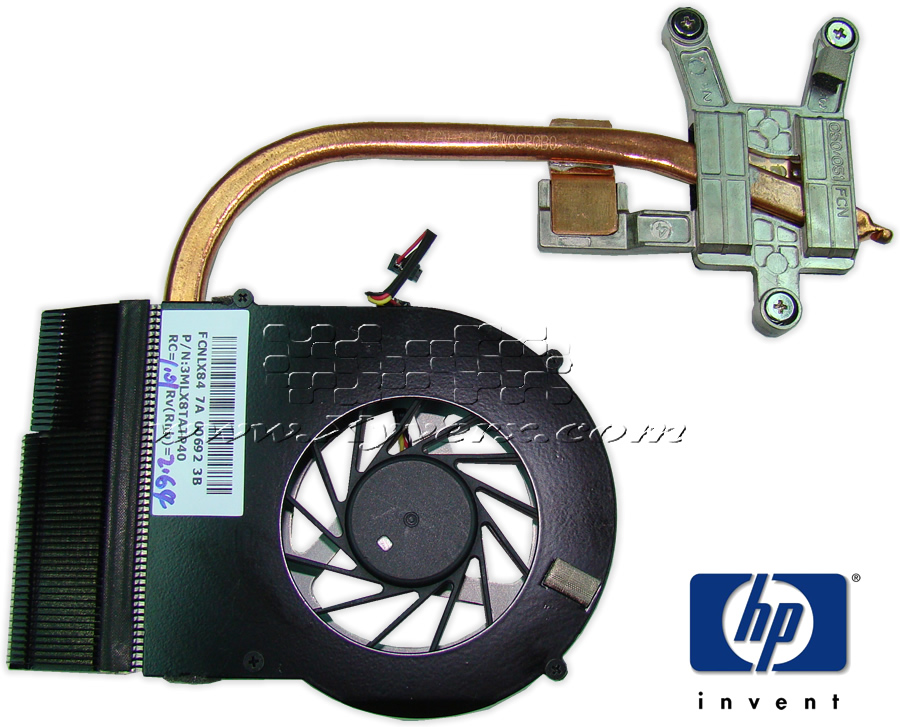 NEW HP CPU FAN & HEATSINK DV7-4000 SERIES 606574-001