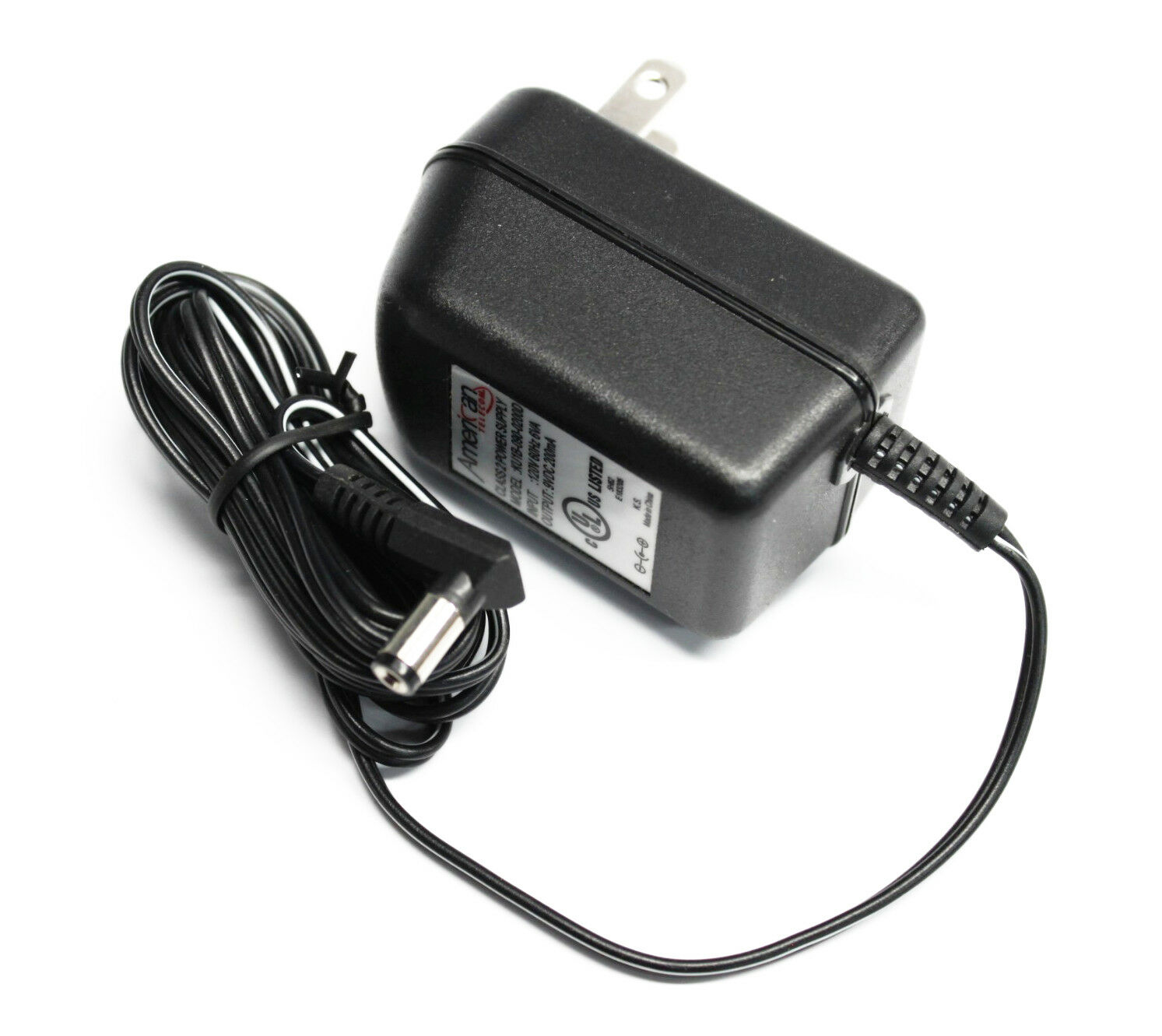 American Telecom KU1B-090-0200D AC/DC Adapter Class 2 Power Supply 9V 200mA Brand: American Teleco