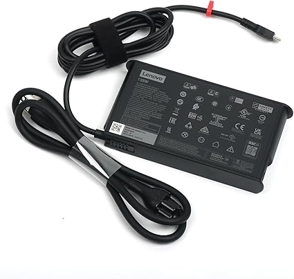 Original Replacement for Lenovo 20V 6.75A 135W USB C AC Adapter for ThinkPad P16 Series-P16s G1, Thi