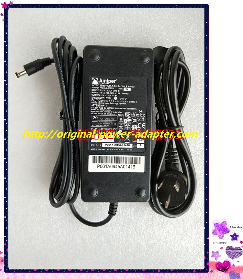 *Brand NEW* GENUINE Original Juniper 12V 5A EADP-60KB B CISCO 881 887 891 861 888 886 PWR-60W-AC AC