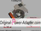 Compaq Presario V3000 Series Cooling Fan 431851-001 H4812F05UD-0-S01 60.4F701.002 A02